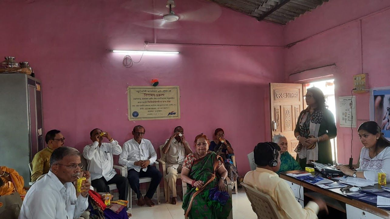 Hearing camp held by AAA Foundation in Vasind